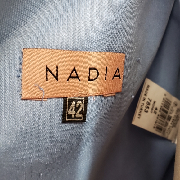 Nadias Blue sequin formal - Picture 5 of 8